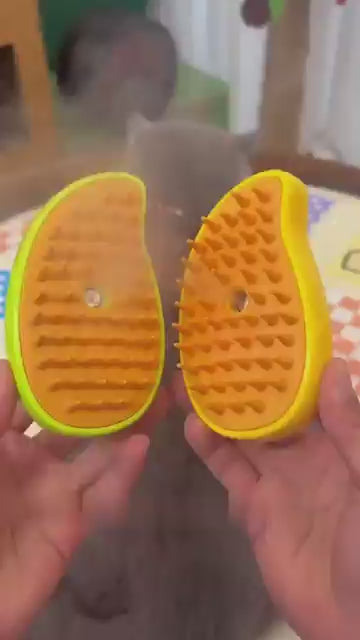 Pet Steam Brush and Hair removal Glow combo