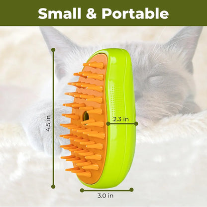 Pet Steam Brush and Hair removal Glow combo
